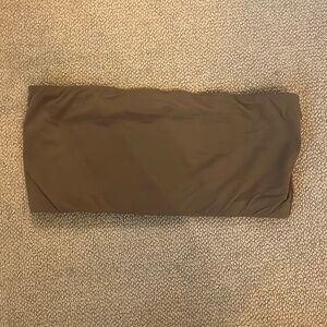 SKIMS Brown Bandeau Bra